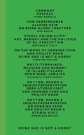 Cover: Henning Fehr / Philipp R&uuml;hr. Being Sad Is Not A Hobby - K&ouml;nig, Walther