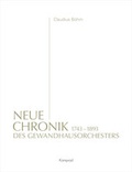 Cover: Neue Chronik des Gewandhausorchesters - E. Reinhold Verlag