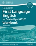 Cover: Complete First Language English for Cambridge IGCSE (R) Workbook - Oxford University Press
