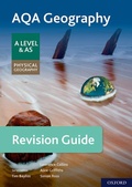 Cover: AQA Geography for A Level & AS Physical Geography Revision Guide - Oxford University Press