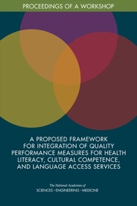 Abbildung von: Proposed Framework for Integration of Quality Performance Measures for Health Literacy, Cultural Competence, and Language Access Services - National Academies Press