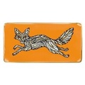 Cover: Patch NYC Fox Rectangle Porcelain Tray - Mudpuppy Press