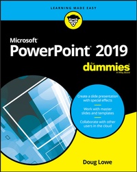 Abbildung von: PowerPoint 2019 For Dummies - Wiley-ISTE
