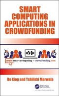 Cover: Smart Computing Applications in Crowdfunding - CRC Press