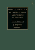 Cover: Liability Insurance in International Arbitration - Hart Publishing