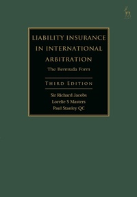Enlarge image Cover: Liability Insurance in International Arbitration - Hart Publishing