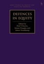Cover: Defences in Equity - Hart Publishing