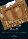 Cover: Provenance Research Today - Lund Humphries Publishers Ltd