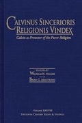 Cover: Calvinus Sincerioris Religionis Vindex - Truman State University Press