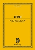 Cover: Quattro Pezzi Sacri - Schott Music