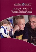 Cover: Making the Difference? - Scottish Consumer Council