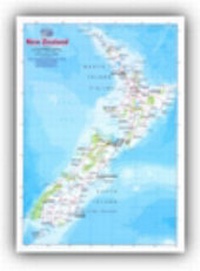 Abbildung von: New Zealand A4 Map - Hema Maps New Zealand Ltd