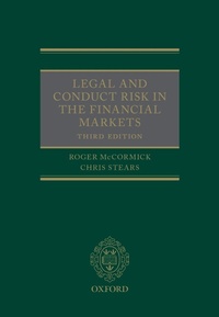 Abbildung von: Legal and Conduct Risk in the Financial Markets - OUP eBook