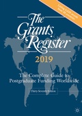 Cover: The Grants Register 2019 - Palgrave Macmillan
