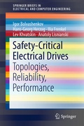 Cover: Safety-Critical Electrical Drives - Springer