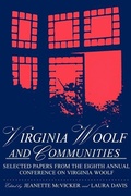 Cover: Virginia Woolf & Communities - Pace University Press
