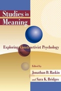 Cover: Studies in Meaning 1 - Pace University Press