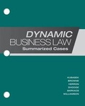 Cover: Loose-Leaf Dynamic Business Law: Summarized Cases - McGraw-Hill Education