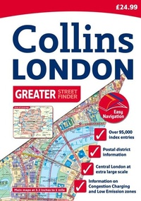 Abbildung von: Greater London Street Atlas - Collins