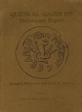 Cover: Quseir Al-Qadim 1978 - American Research Center in Egypt