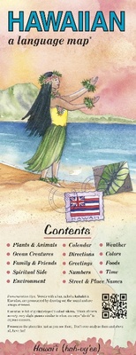 Abbildung von: HAWAIIAN a Language Map - Bilingual Books Inc.,U.S.
