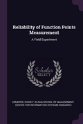 Cover: Reliability of Function Points Measurement - Palala Press