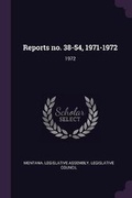 Cover: Reports No. 38-54, 1971-1972 - Palala Press