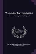 Cover: Translating Type Hierarchies - Palala Press