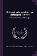 Cover: Shifting Product and Service Prototyping to Users - Palala Press