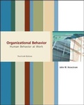 Cover: Organizational Behavior: Human Behavior at Work - McGraw-Hill Professional