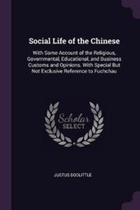 Abbildung von: Social Life of the Chinese - Palala Press