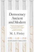 Cover: Democracy Ancient and Modern - Rutgers University Press Classics