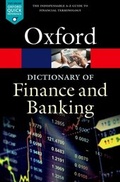 Cover: A Dictionary of Finance and Banking - OUP eBook