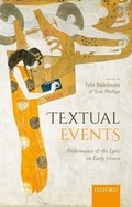 Cover: Textual Events - OUP eBook