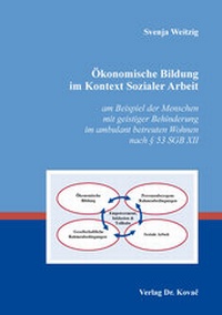 Abbildung von: Ökonomische Bildung im Kontext Sozialer Arbeit - Kovac, Dr. Verlag