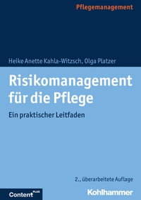 Abbildung von: Risikomanagement für die Pflege - Kohlhammer