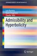 Cover: Admissibility and Hyperbolicity - Springer