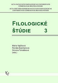 Abbildung von: Filologické stúdie 3 - KIRSCH-Verlag