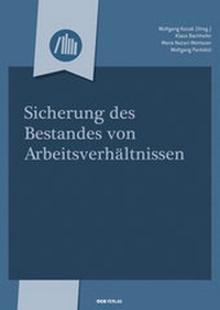 Abbildung von: Sicherung des Bestandes von Arbeitsverhältnissen - ÖGB Verlag