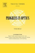 Cover: Progress in Optics - Elsevier