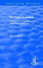 Cover: On Case Grammar - Routledge