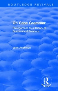 Enlarge image Cover: On Case Grammar - Routledge