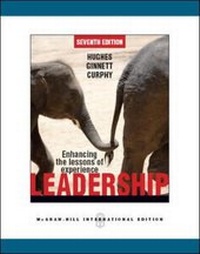 Enlarge image Cover: Leadership: Enhancing the Lessons of Experience - McGraw Hill Higher Education