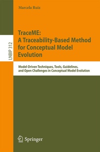 Enlarge image Cover: TraceME: A Traceability-Based Method for Conceptual Model Evolution - Springer