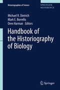 Cover: Handbook of the Historiography of Biology - Springer