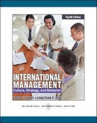 Enlarge image Cover: International Management: Culture, Strategy, and Behavior - McGraw Hill Higher Education