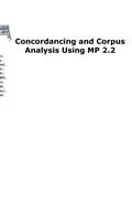 Cover: Concordancing and Corpus Analysis Using MP2.2 - Athelstan Publications