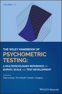 Enlarge image Cover: The Wiley Handbook of Psychometric Testing - Wiley-ISTE