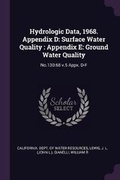 Cover: Hydrologic Data, 1968. Appendix D - Palala Press