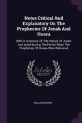Cover: Notes Critical And Explanatory On The Prophecies Of Jonah And Hosea - Palala Press